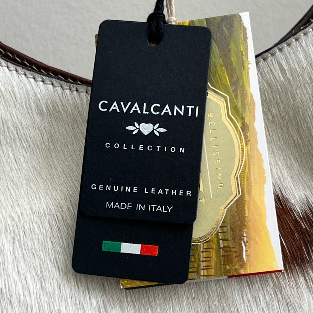 CAVALCANTI Cowhide Hobo Shoulder Bag NEW!!! - Picture 8 of 11